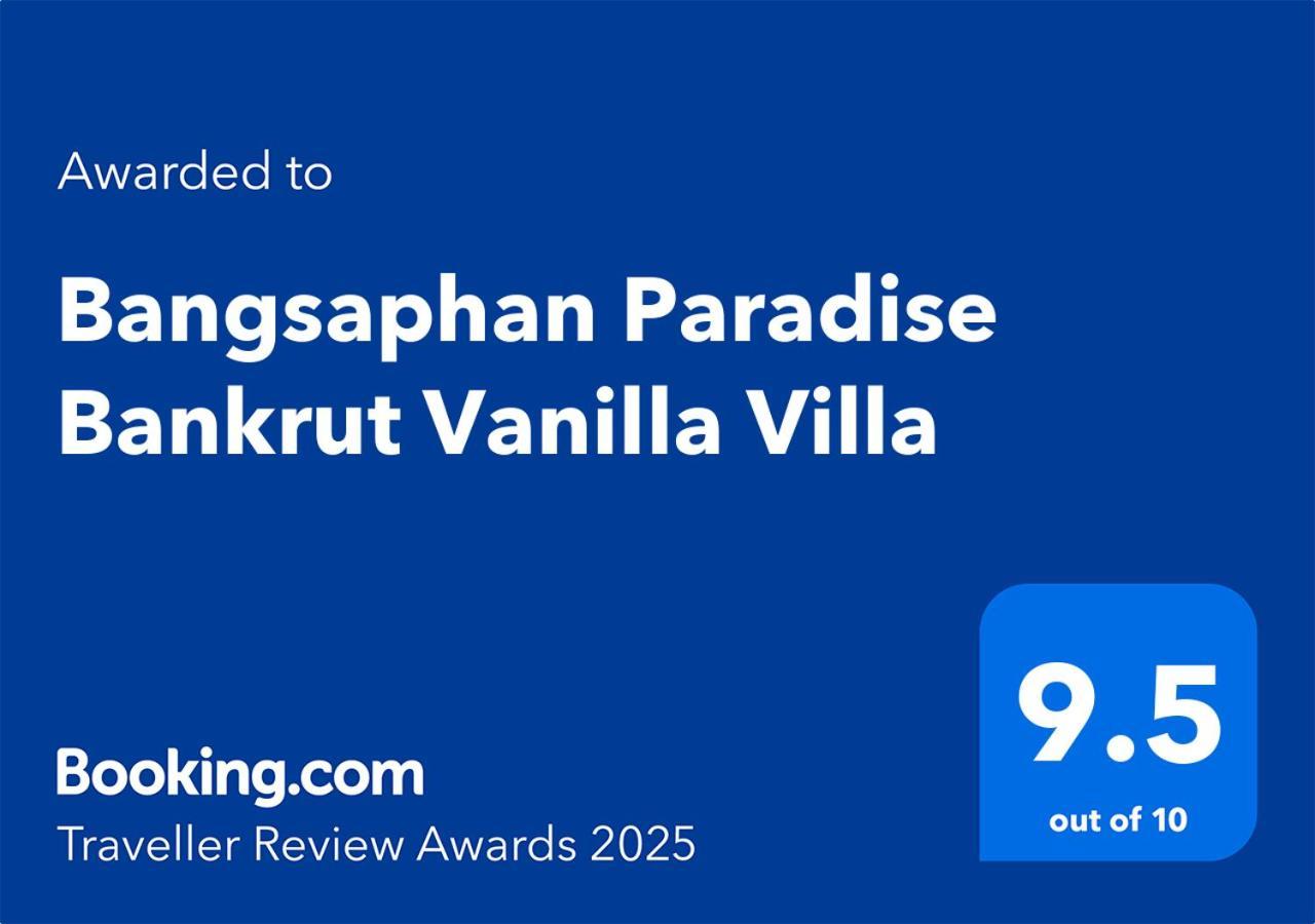 Bangsaphan Paradise Bankrut Vanilla Villa Exterior photo
